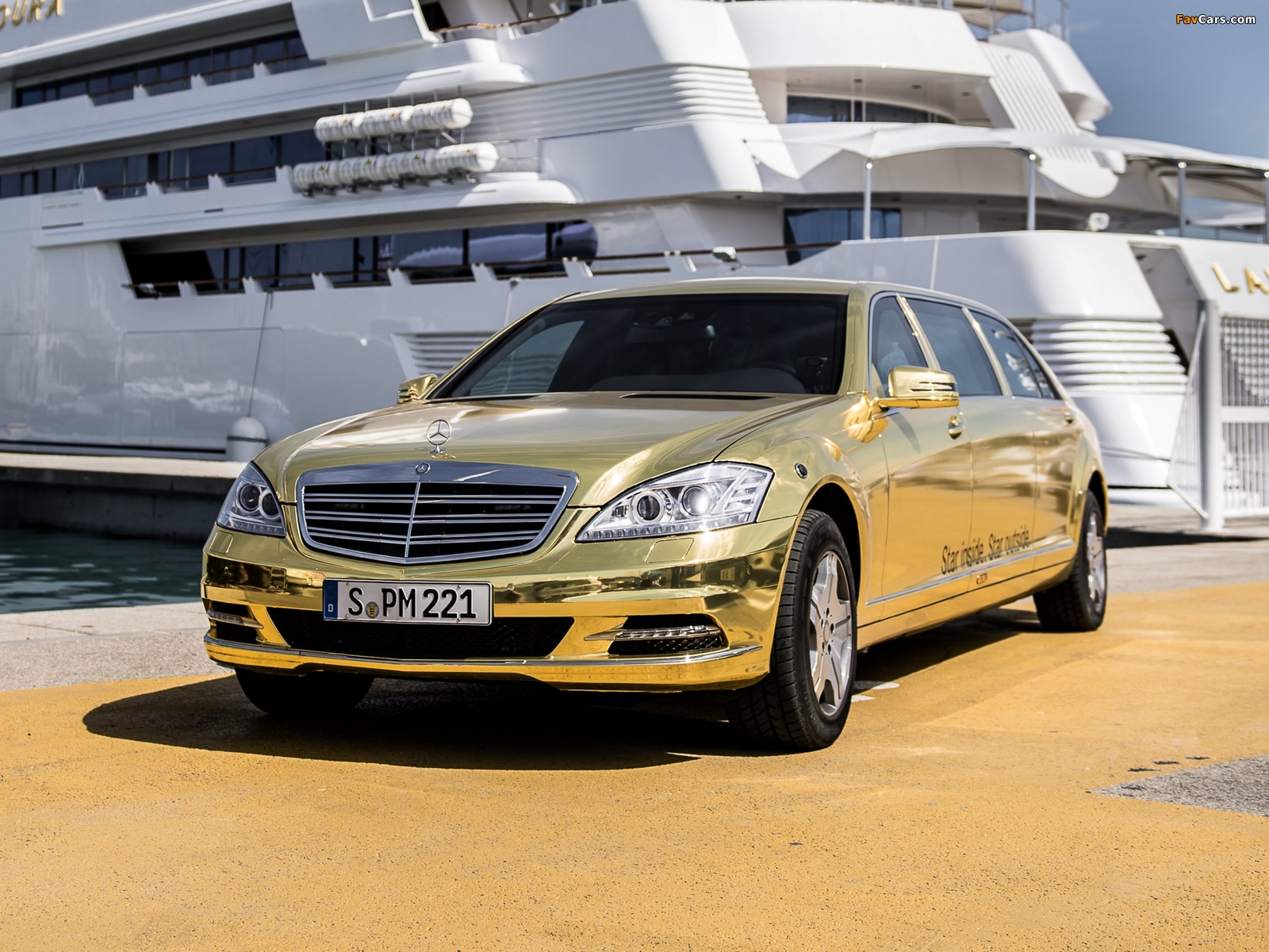 Images of Mercedes-Benz S-Klasse Pullman Festival de Cannes (W221) 2012 (1600 x 1200)