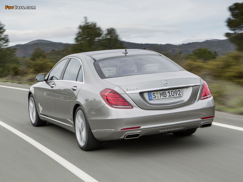 Images of Mercedes-Benz S 400 Hybrid (W222) 2013 (800 x 600)