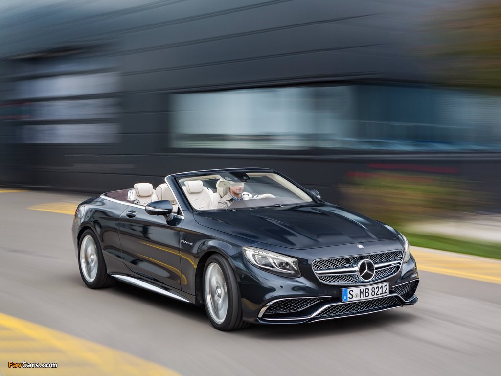 Images of Mercedes-AMG S 65 Cabriolet (A217) 2016 (1024 x 768)