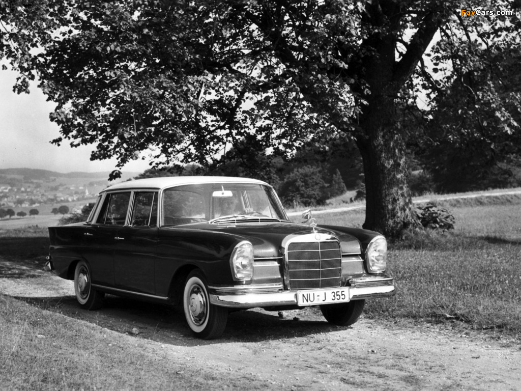 Mercedes-Benz 220 SE (W111) 1959–65 wallpapers (1024 x 768)