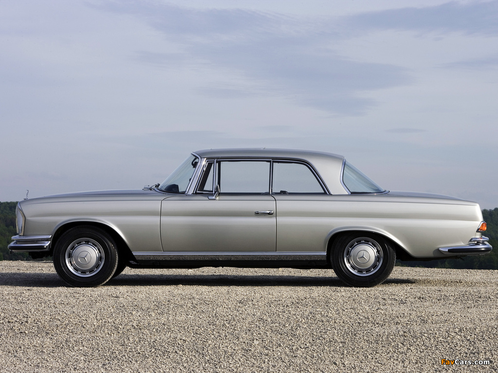 Mercedes-Benz 220 SE Coupe (W111) 1961–65 wallpapers (1024 x 768)