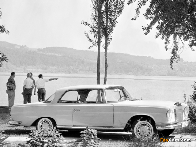 Mercedes-Benz 220 SE Coupe (W111) 1961–65 wallpapers (640 x 480)