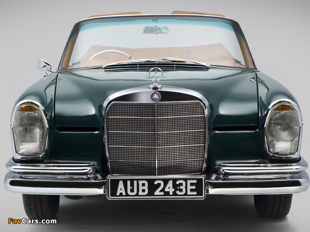 Mercedes-Benz 300 SE Cabriolet UK-spec (W112) 1962–67 images (640 x 480)