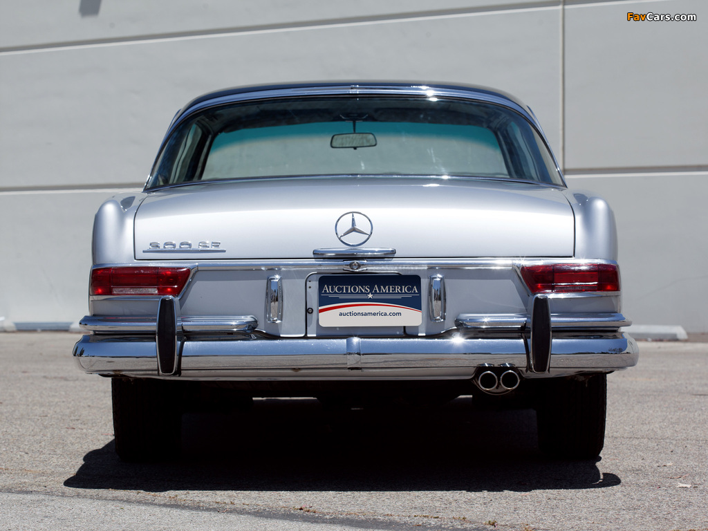 Mercedes-Benz 300 SE Coupe (W112) 1962–67 photos (1024 x 768)