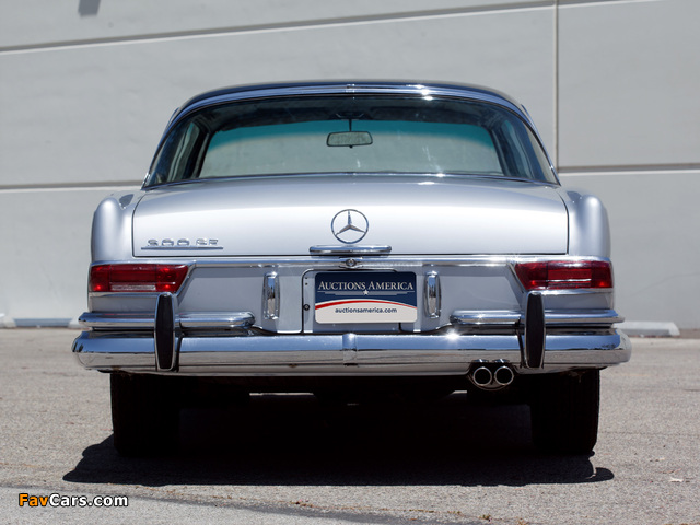 Mercedes-Benz 300 SE Coupe (W112) 1962–67 photos (640 x 480)