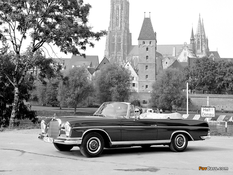 Mercedes-Benz 300 SE Cabriolet (W112) 1962–67 photos (800 x 600)