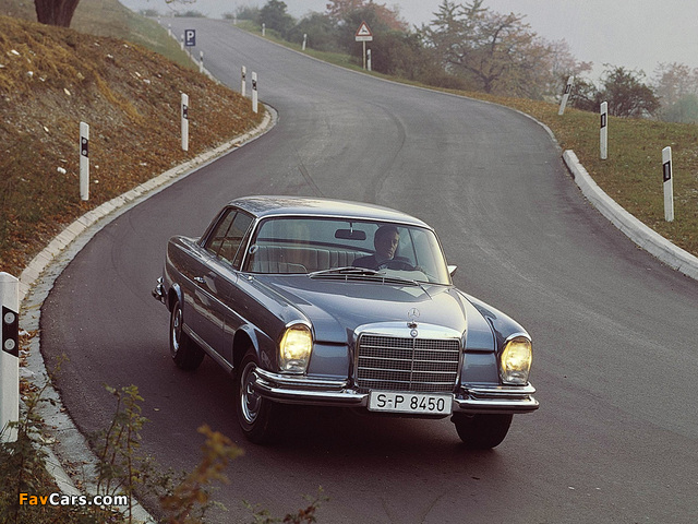Mercedes-Benz 280 SE Coupe (W111) 1967–71 images (640 x 480)