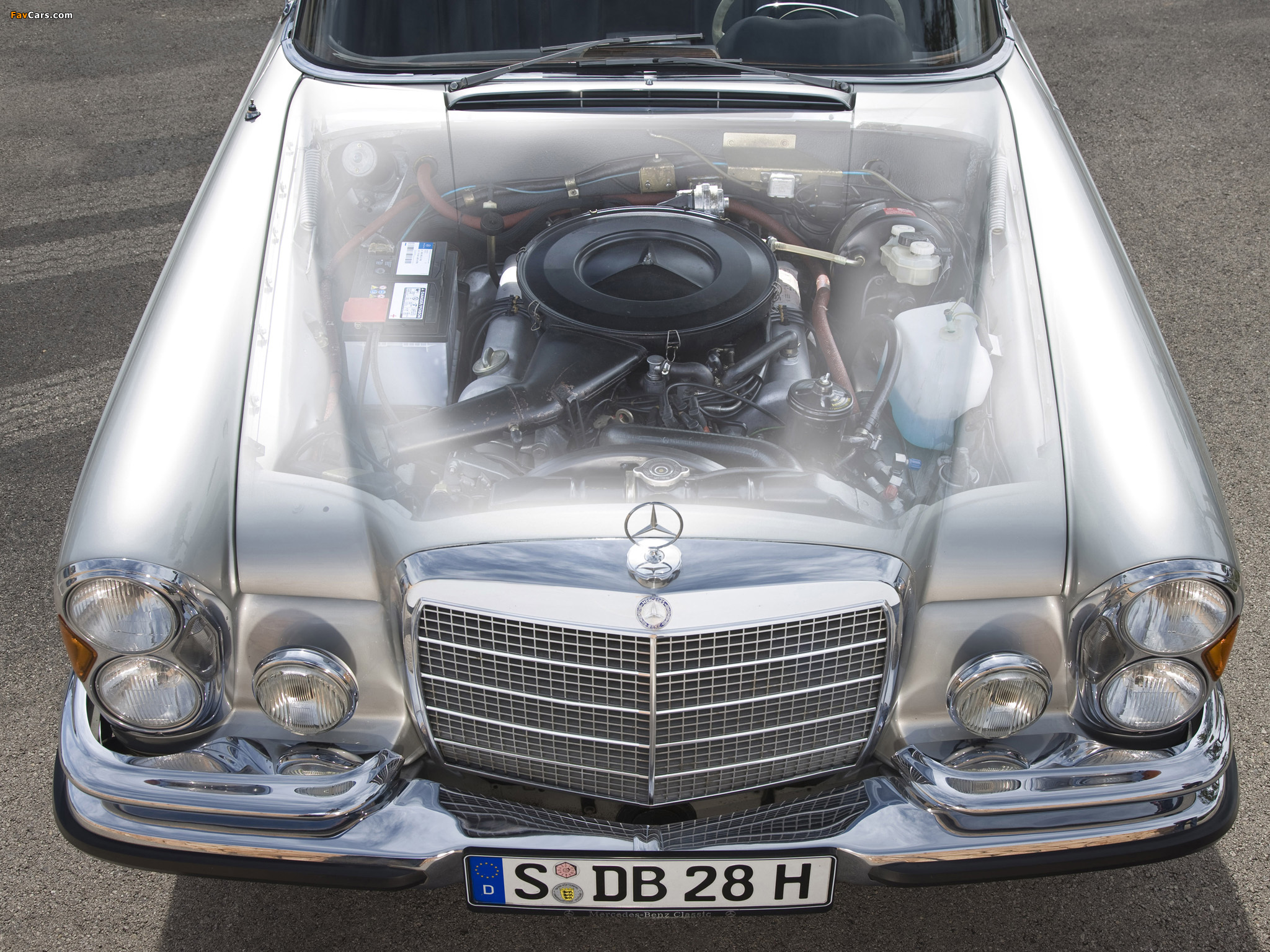 Mercedes-Benz 280 SE Cabriolet (W111) 1967–71 images (2048 x 1536)