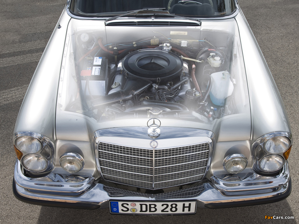 Mercedes-Benz 280 SE Cabriolet (W111) 1967–71 images (1024 x 768)