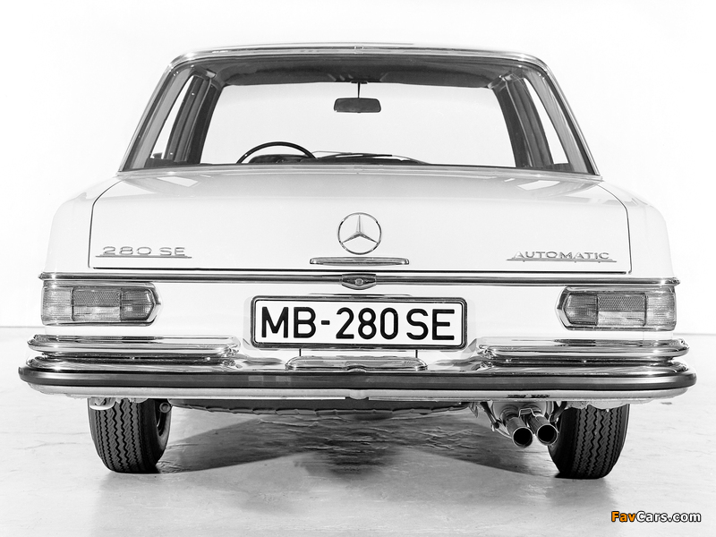 Mercedes-Benz 280 SE (W108) 1967–72 photos (800 x 600)