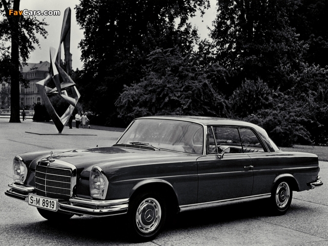 Mercedes-Benz 280 SE Coupe (W111) 1967–71 pictures (640 x 480)