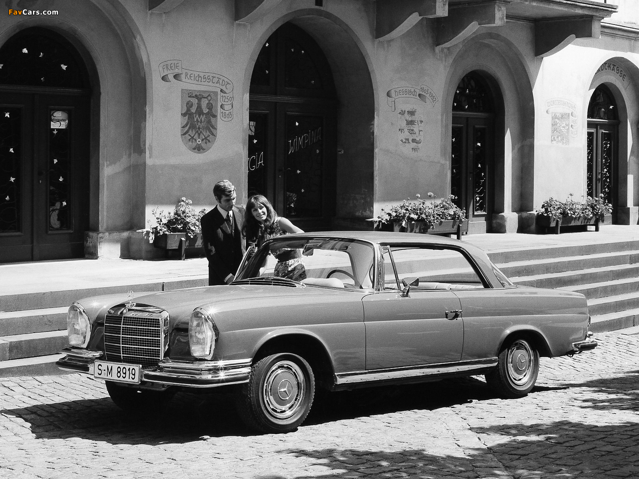 Mercedes-Benz 280 SE Coupe (W111) 1967–71 wallpapers (1280 x 960)