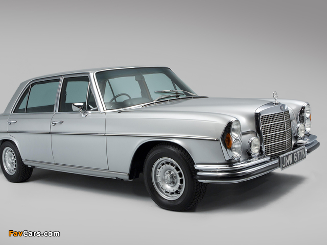 Mercedes-Benz 300 SEL 6.3 UK-spec (W109) 1967–72 wallpapers (640 x 480)