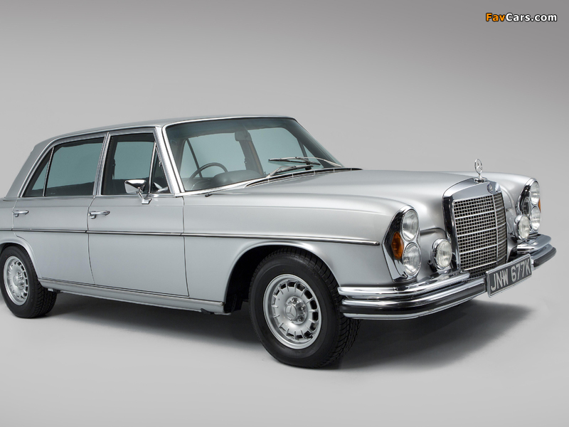 Mercedes-Benz 300 SEL 6.3 UK-spec (W109) 1967–72 wallpapers (800 x 600)
