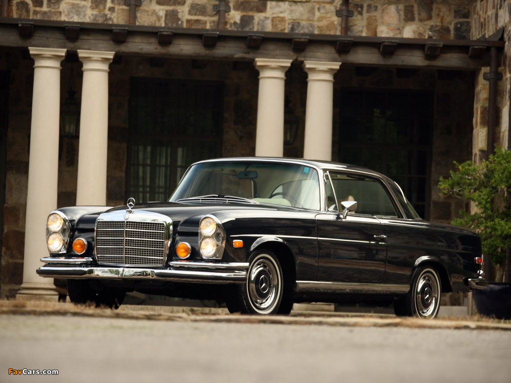 Mercedes-Benz 280 SE 3.5 Coupe US-spec (W111) 1969–71 photos (1024 x 768)