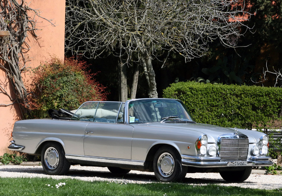 Mercedes-Benz 280 SE 3.5 Cabriolet (W111) 1969–71 pictures