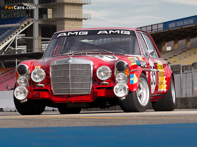 AMG 300SEL 6.3 Race Car (W109) 1971 images (640 x 480)