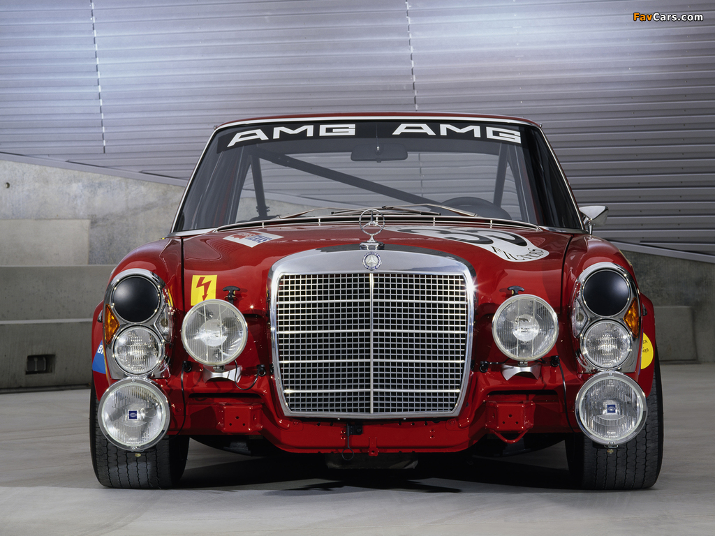 AMG 300SEL 6.3 Race Car (W109) 1971 images (1024 x 768)