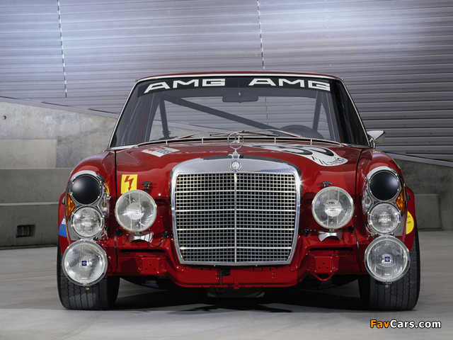 AMG 300SEL 6.3 Race Car (W109) 1971 images (640 x 480)
