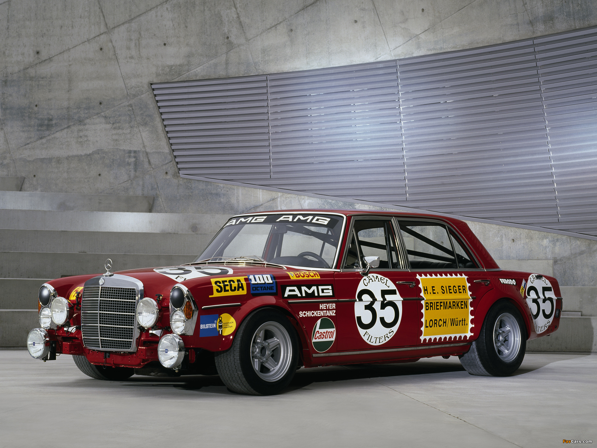 AMG 300SEL 6.3 Race Car (W109) 1971 photos (2048 x 1536)