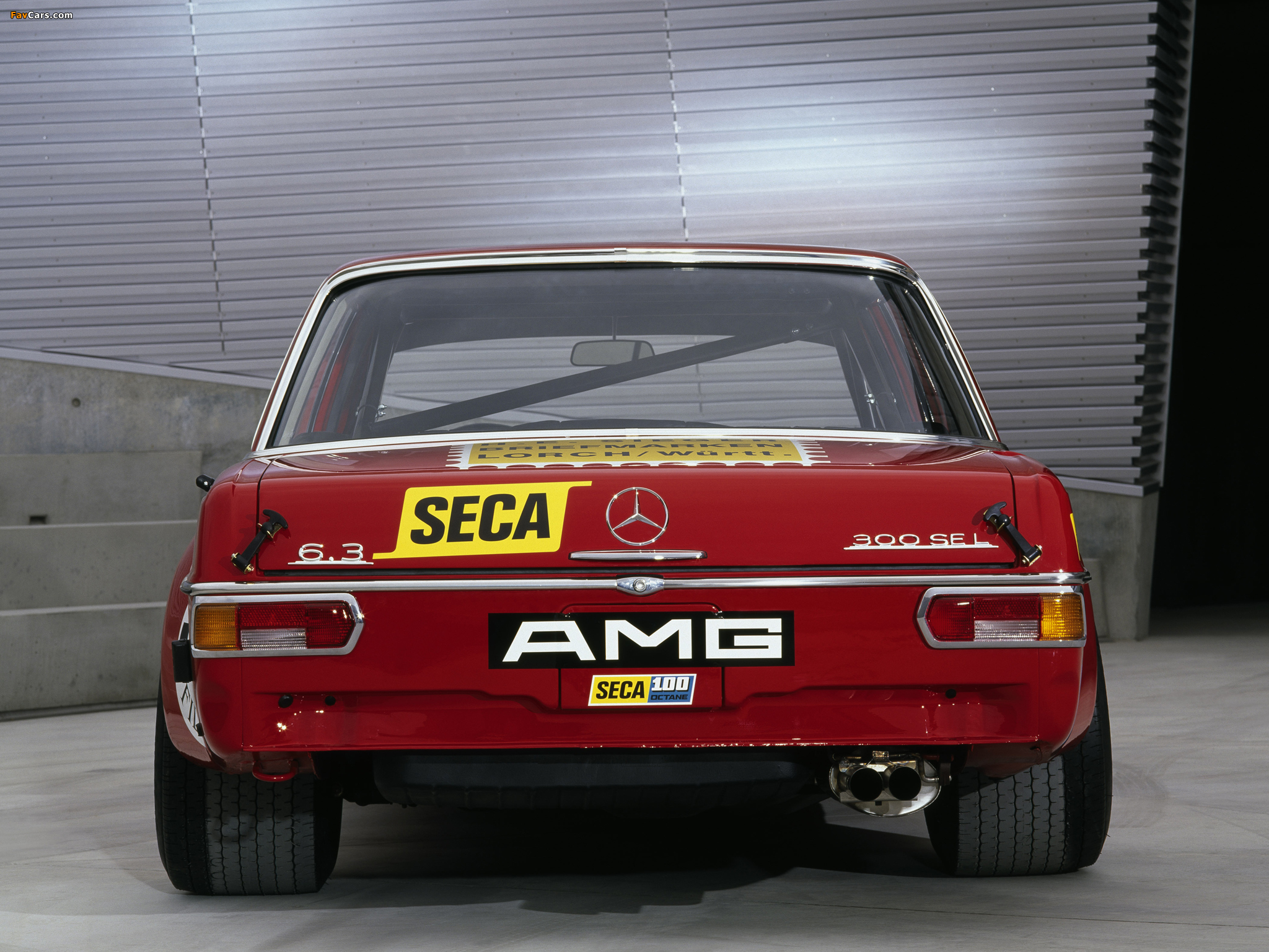 AMG 300SEL 6.3 Race Car (W109) 1971 pictures (2048 x 1536)