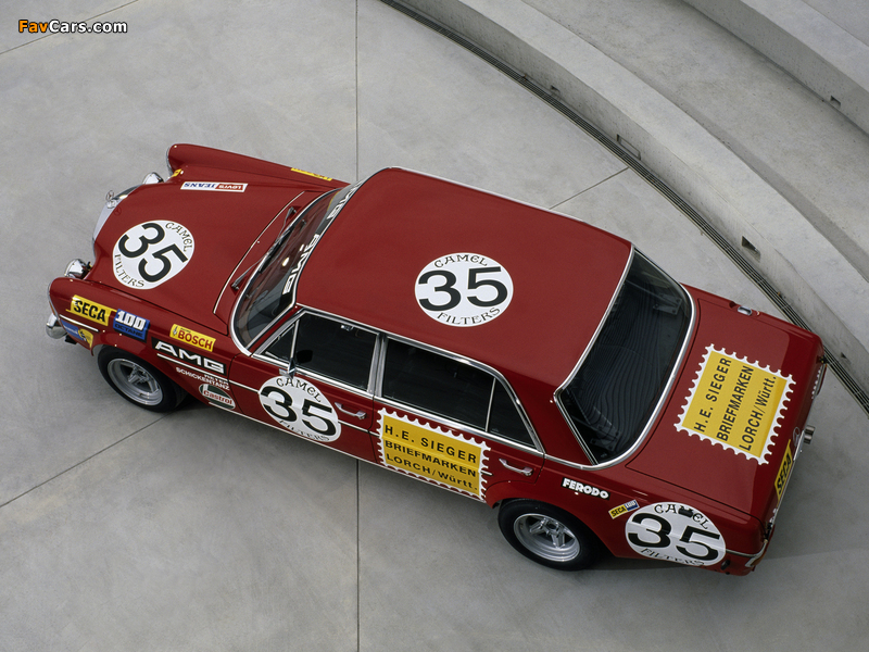 AMG 300SEL 6.3 Race Car (W109) 1971 pictures (800 x 600)