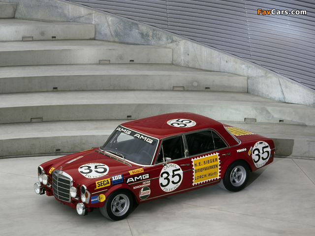 AMG 300SEL 6.3 Race Car (W109) 1971 wallpapers (640 x 480)