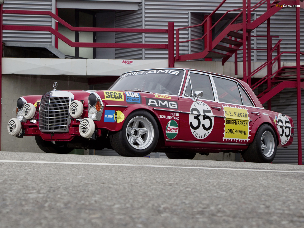 AMG 300SEL 6.3 Race Car (W109) 1971 wallpapers (1280 x 960)