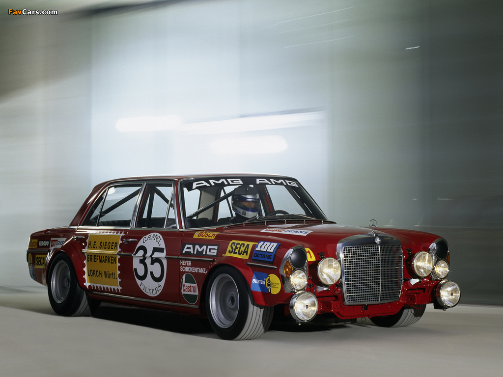 AMG 300SEL 6.3 Race Car (W109) 1971 wallpapers (1024 x 768)
