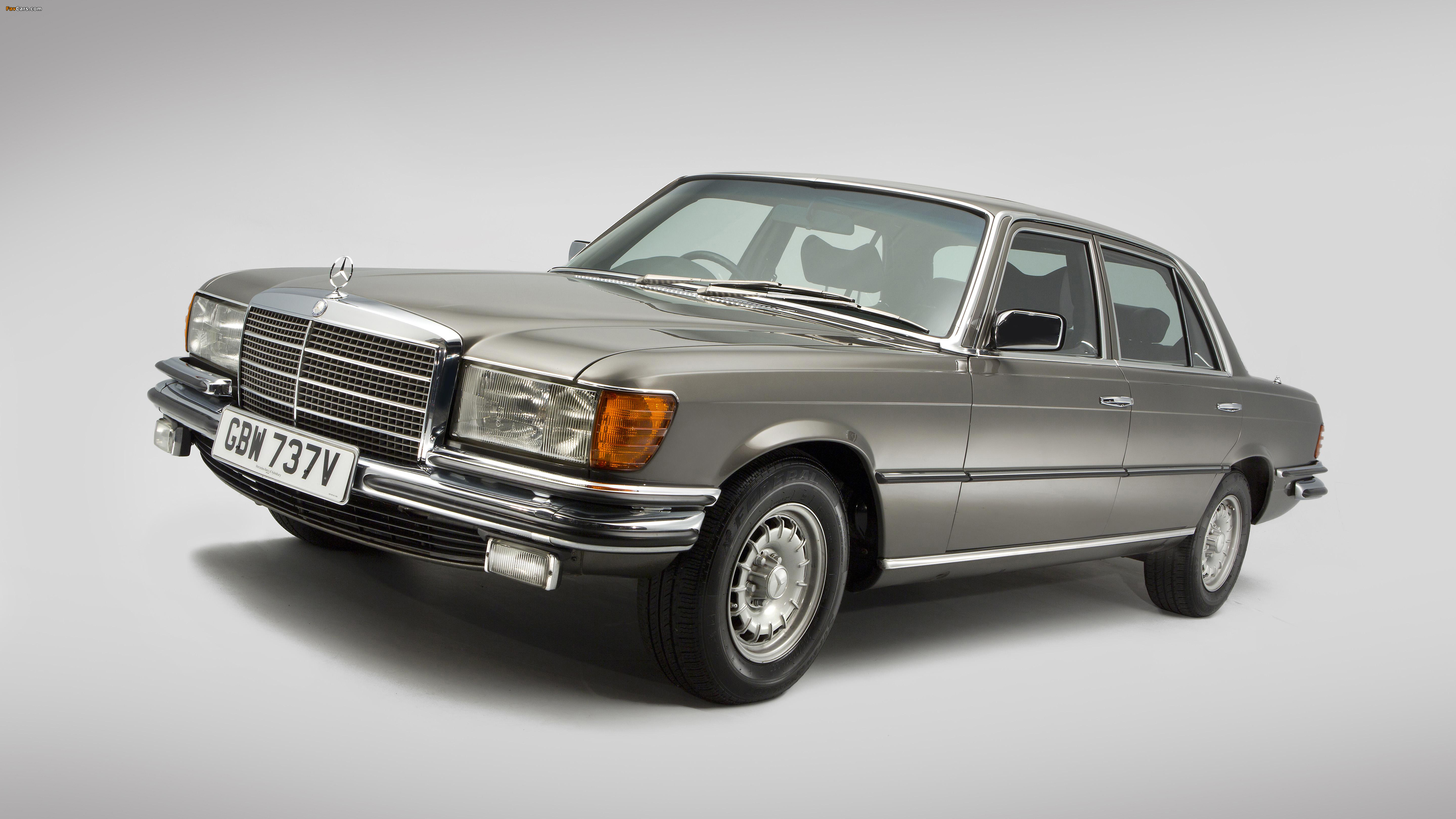 Mercedes-Benz 450 SEL UK-spec (W116) 1972–80 photos (4096 x 2304)