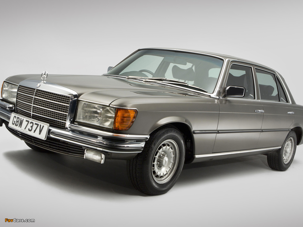 Mercedes-Benz 450 SEL UK-spec (W116) 1972–80 photos (1024 x 768)