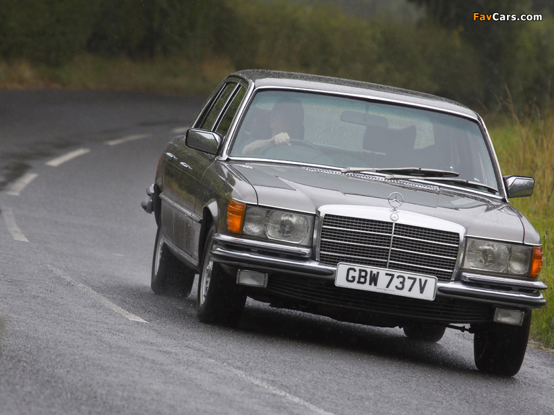 Mercedes-Benz 450 SEL UK-spec (W116) 1972–80 photos (800 x 600)