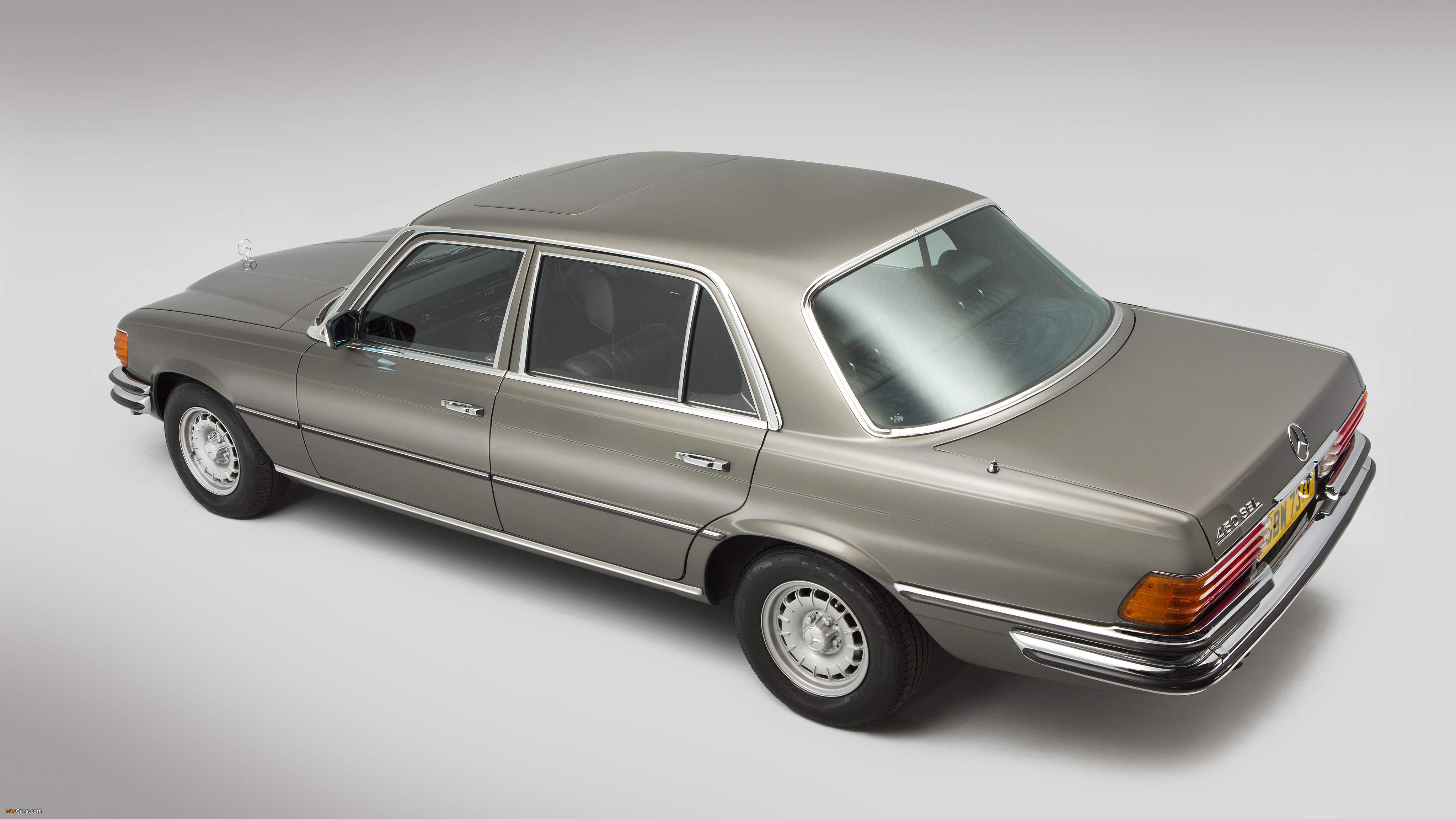Mercedes-Benz 450 SEL UK-spec (W116) 1972–80 pictures (4096 x 2304)