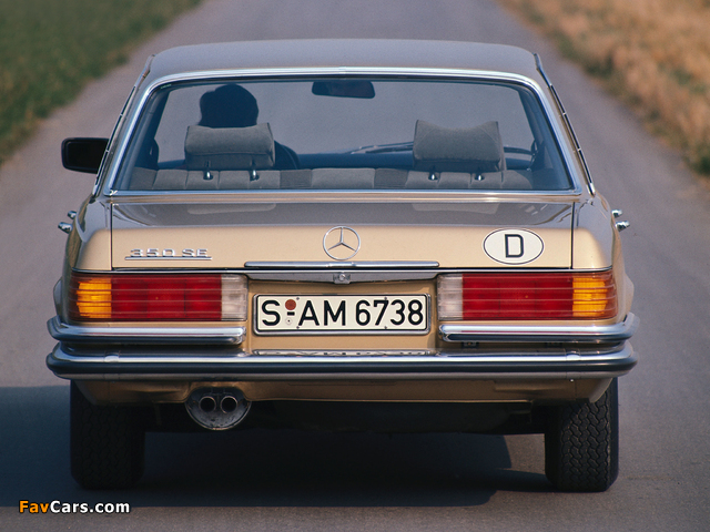 Mercedes-Benz 350 SE (W116) 1973–80 images (640 x 480)