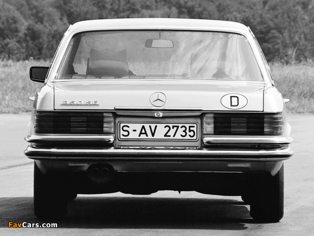 Mercedes-Benz 350 SE (W116) 1973–80 wallpapers (640 x 480)