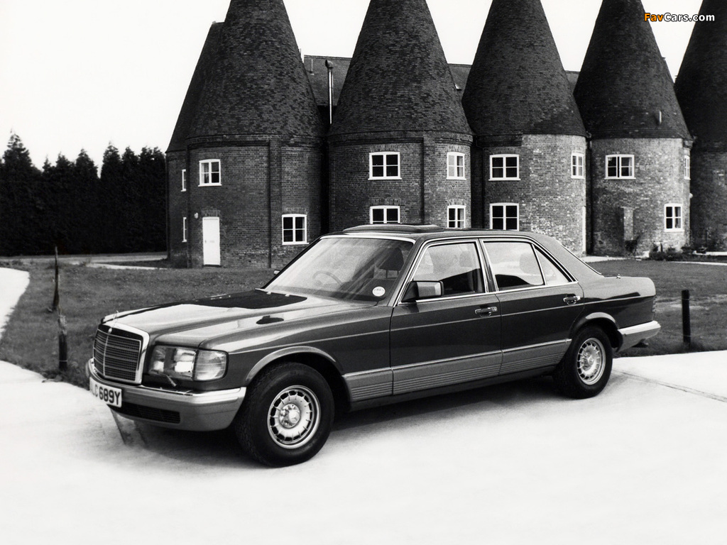 Mercedes-Benz S-Klasse UK-spec (W126) 1979–91 images (1024 x 768)