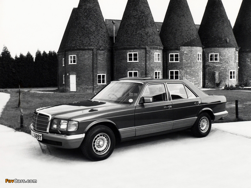 Mercedes-Benz S-Klasse UK-spec (W126) 1979–91 images (800 x 600)