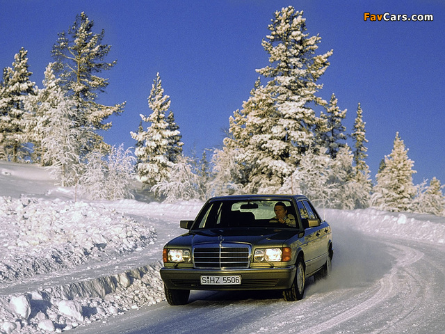 Mercedes-Benz S-Klasse (W126) 1979–91 photos (640 x 480)