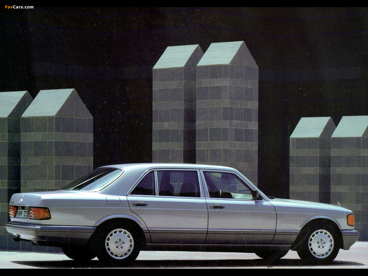 Mercedes-Benz S-Klasse (W126) 1979–91 wallpapers (1280 x 960)