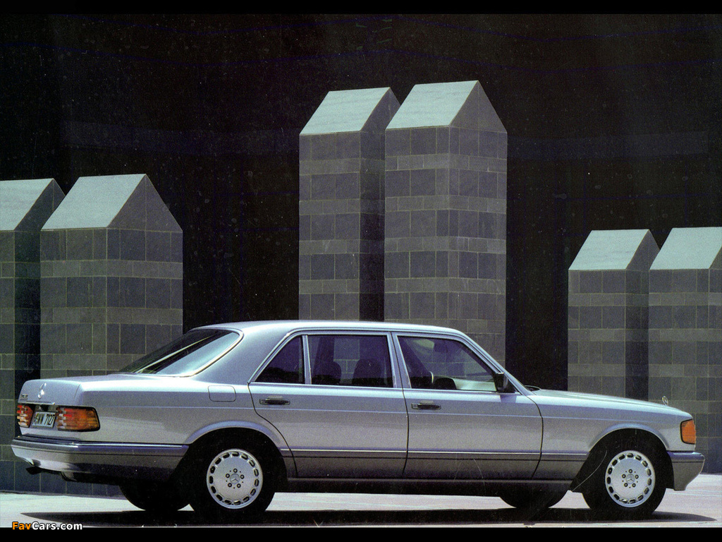 Mercedes-Benz S-Klasse (W126) 1979–91 wallpapers (1024 x 768)