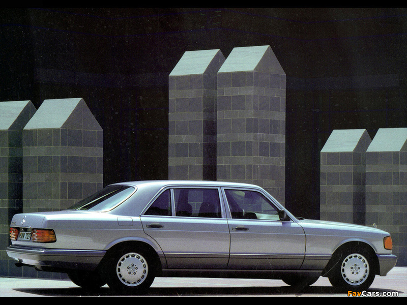 Mercedes-Benz S-Klasse (W126) 1979–91 wallpapers (800 x 600)