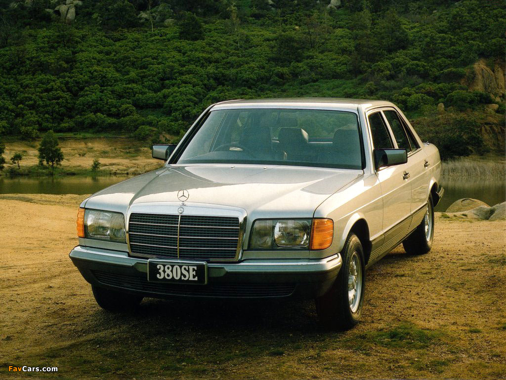 Mercedes-Benz 380 SE (W126) 1979–85 wallpapers (1024 x 768)