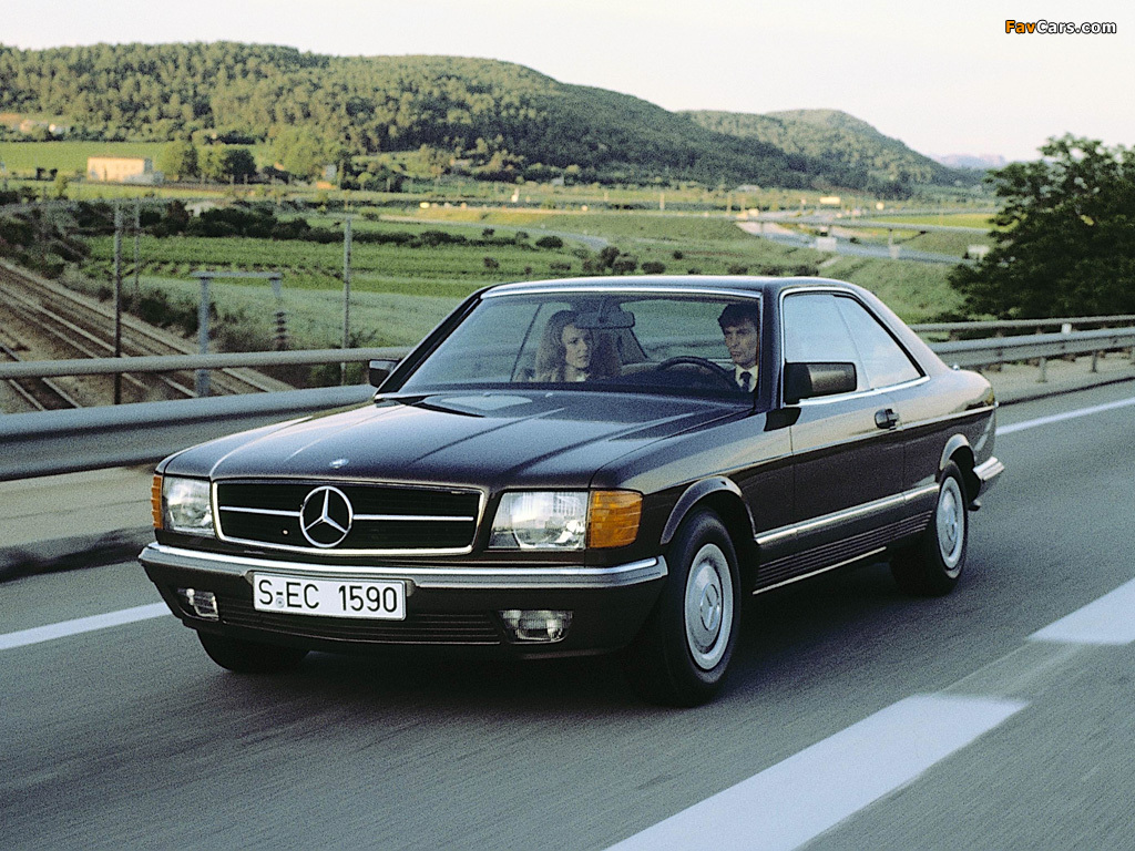 Mercedes-Benz 380 SEC (C126) 1981–85 images (1024 x 768)