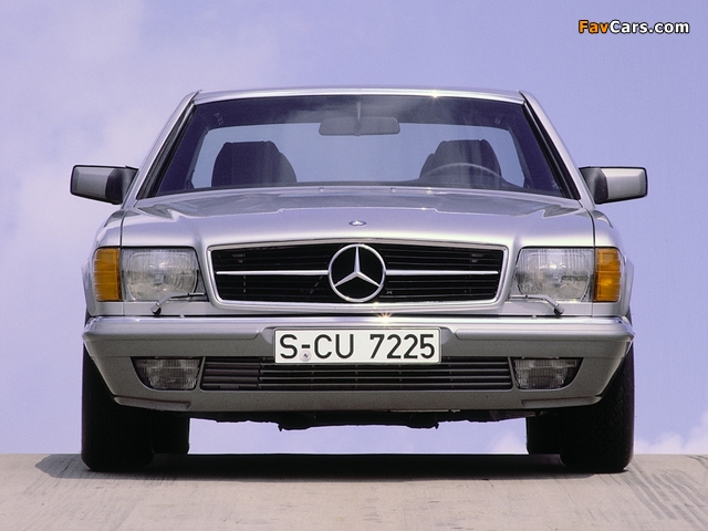 Mercedes-Benz 500 SEC (C126) 1981–91 photos (640 x 480)