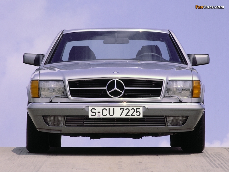 Mercedes-Benz 500 SEC (C126) 1981–91 photos (800 x 600)