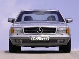 Mercedes-Benz 500 SEC (C126) 1981–91 photos