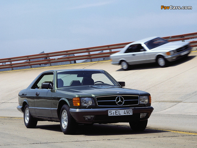 Mercedes-Benz S-Klasse Coupe (C126) 1981–91 photos (640 x 480)