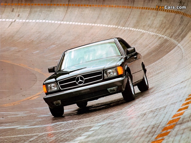 Mercedes-Benz 380 SEC US-spec (S126) 1981–85 pictures (640 x 480)