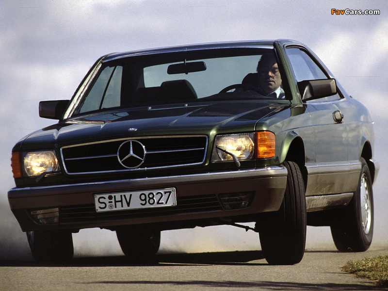 Mercedes-Benz S-Klasse Coupe (C126) 1981–91 wallpapers (800 x 600)