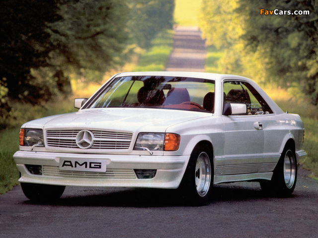 AMG 500 SEC 5.0 (C126) 1983–85 images (640 x 480)